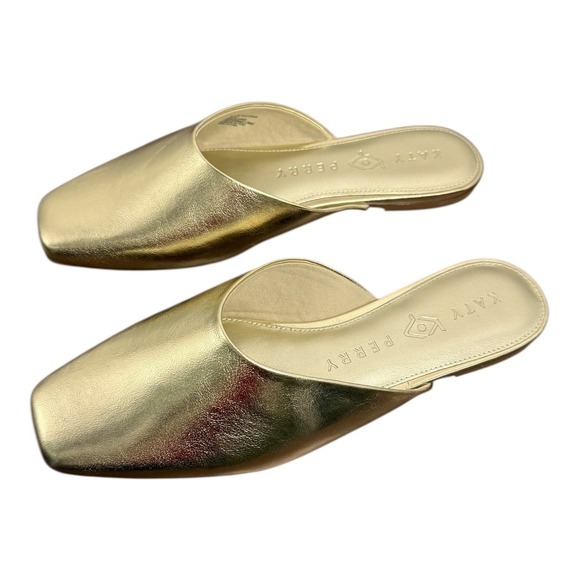 Katy Perry The Evie Mule‎ Champagne Gold 9.5 NIB - Picture 2 of 11